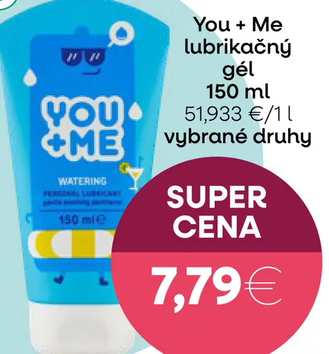 You + Me lubrikačný gél