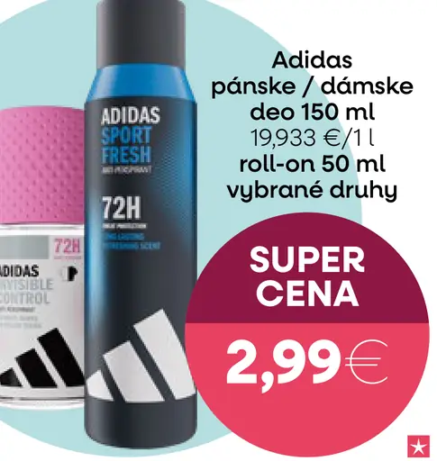 Adidas pánske / dámske deo