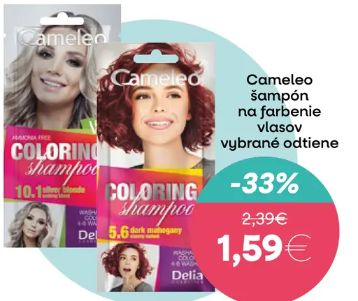 Cameleo šampón na farbenie vlasov