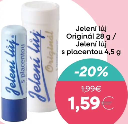 Jelení lůj originál