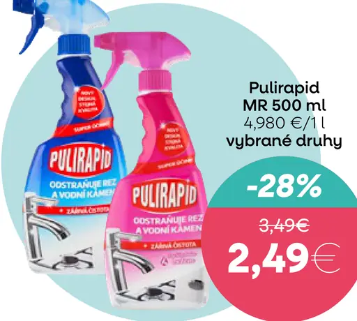 Pulirapid MR čistič