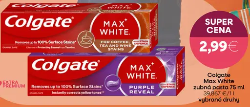 Colgate Max White zubná pasta
