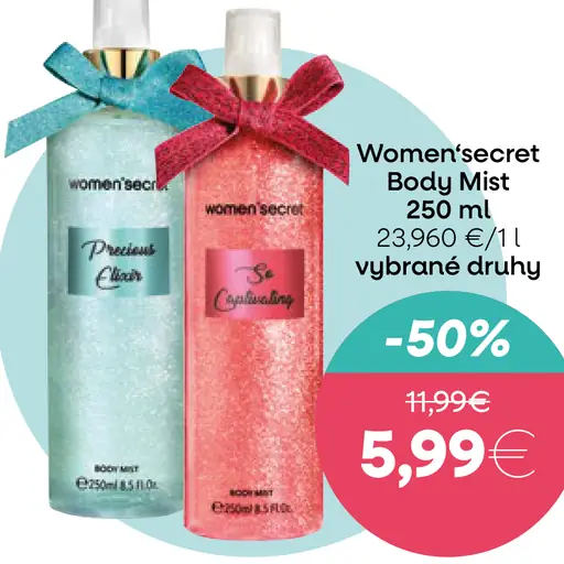 Women’secret Body Mist telový sprej