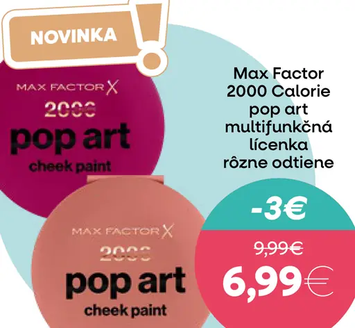 Max Factor 2000 Calorie Pop Art multifunkčná lícenka
