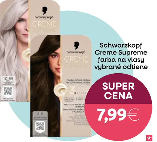 Schwarzkopf Creme Supreme farba na vlasy