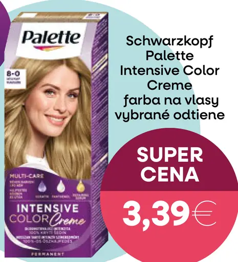 Schwarzkopf Palette Intensive Color Creme farba na vlasy rôzne odtiene