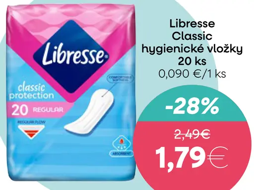 Libresse Classic hygienické vložky