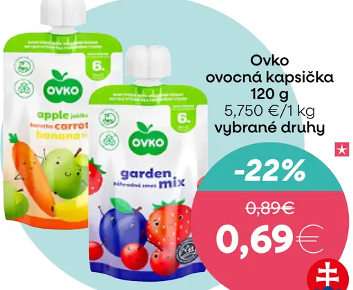 Ovko Ovocná kapsička