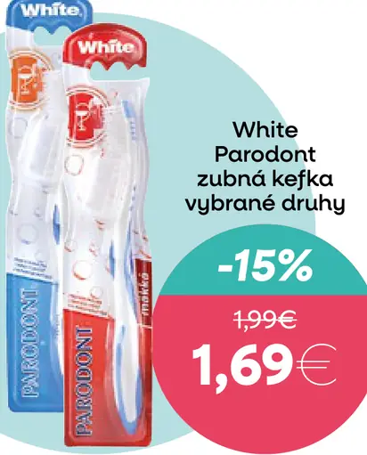 Parodontax zubná kefka