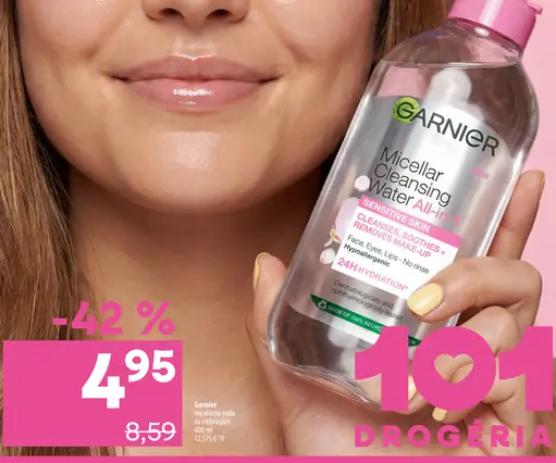 Garnier micelárna voda na citlivú pleť