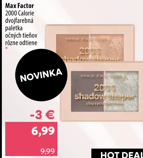 Max Factor 2000 Calorie očné tiene paletka
