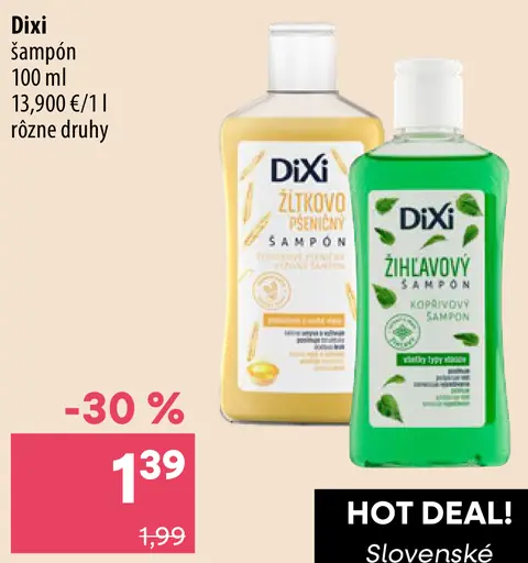 Dixi Žihľavový šampón