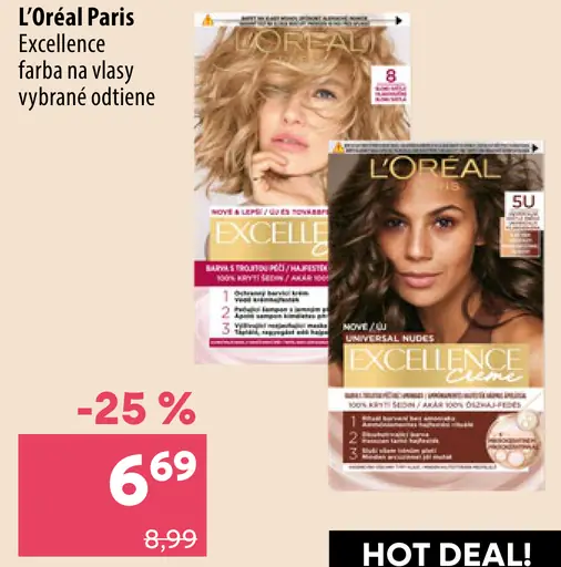 L'Oréal Paris Excellence farba na vlasy
