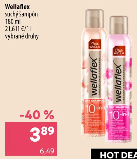 Wellaflex suchý šampón