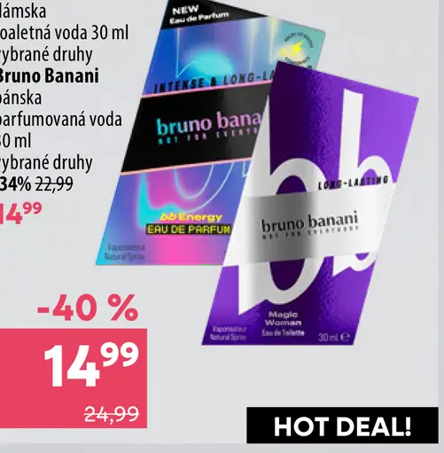 Bruno Banani dámska / pánska toaletná voda