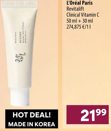 L’Oréal Paris Revitalift Clinical Vitamin C