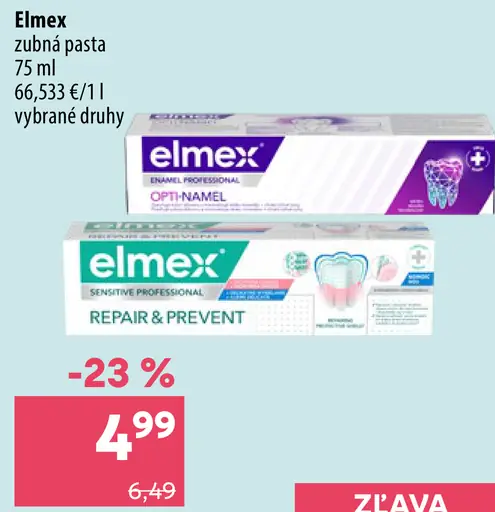 Elmex zubná pasta