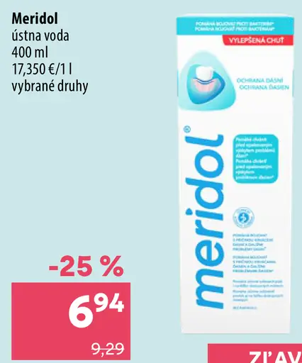 Meridol ústna voda