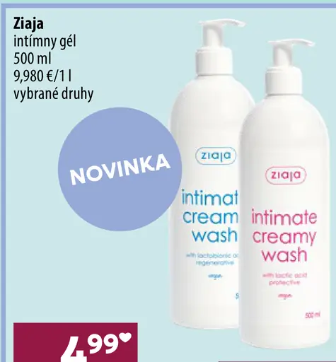 Ziaja intímny gél