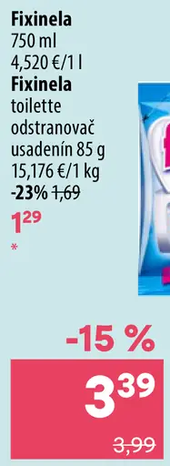 Fixinela WC čistič