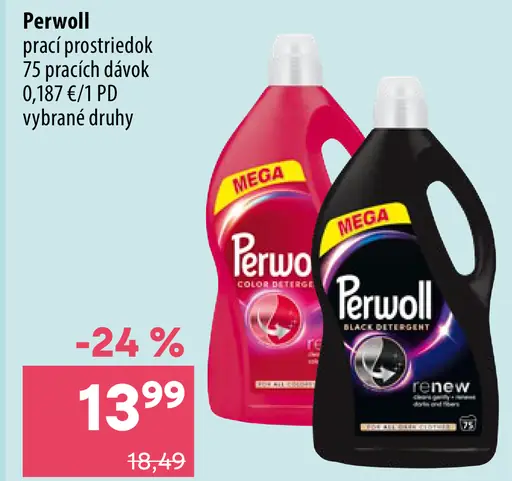 Perwoll prací prostriedok