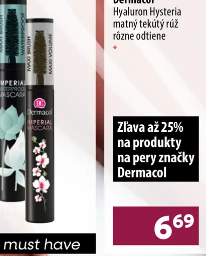 Dermacol Hyaluron Hysteria tekutý matný rúž
