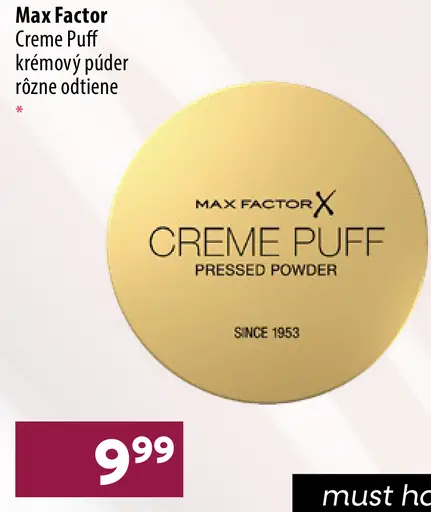 Max Factor Creme Puff krémový púder