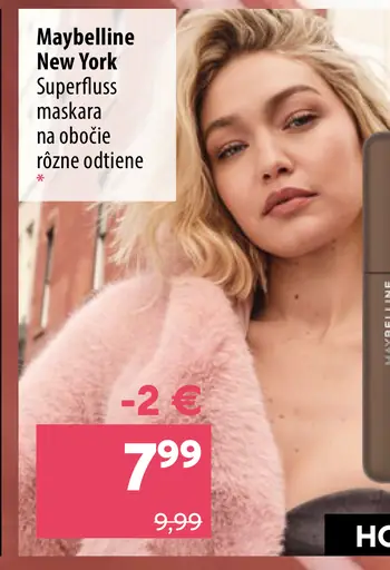 Maybelline New York Superliss maskara na obočie