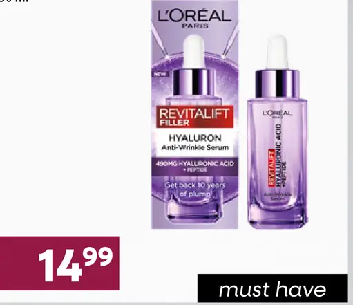 L’Oréal Paris Revitalift Filler sérum proti vráskam