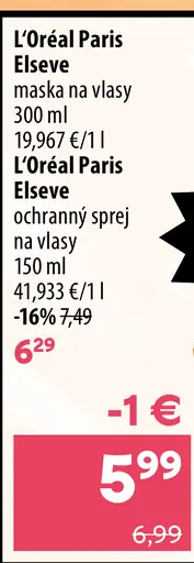 L'Oréal Paris Elseve Maska na vlasy