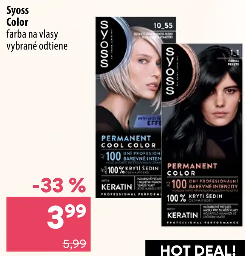 Syoss Color Intense farba na vlasy