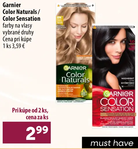 Garnier Color Naturals farba na vlasy