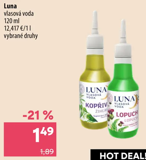 Luna vlasová voda