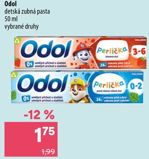 Odol Perlička zubná pasta pre deti