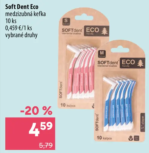 Soft Dent Eco medzizubná kefka