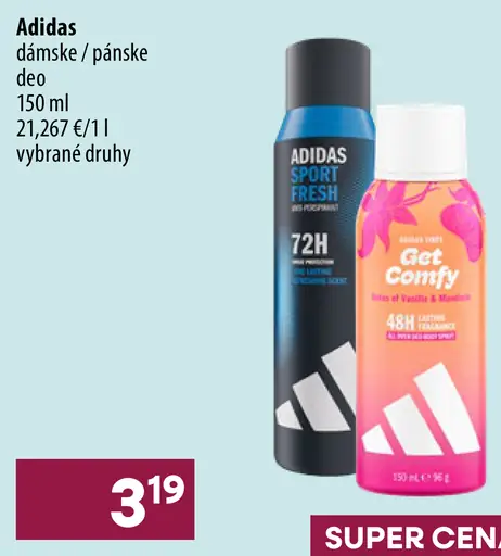 Adidas pánske / dámske deo
