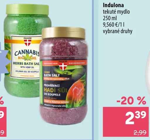 Indulona tekuté mydlo