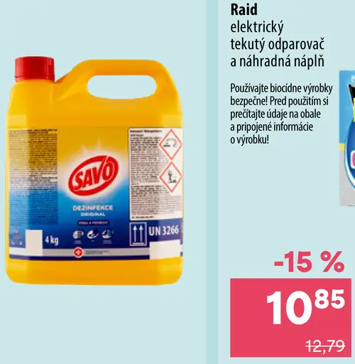 Savo Original dezinfekčný prostriedok