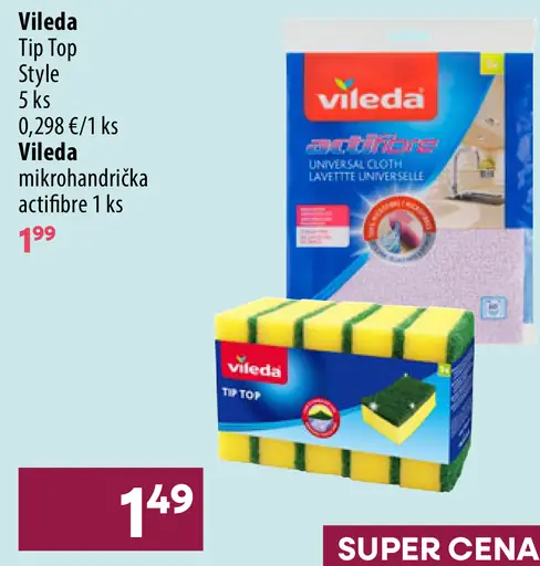 Vileda Tip Top špongia na riad