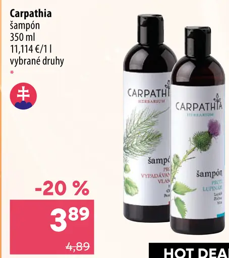 Carpathia šampón