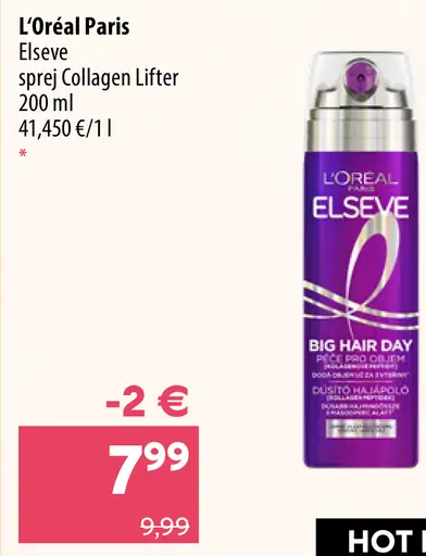 L’Oréal Paris Elseve Collagen Lifter sprej na vlasy
