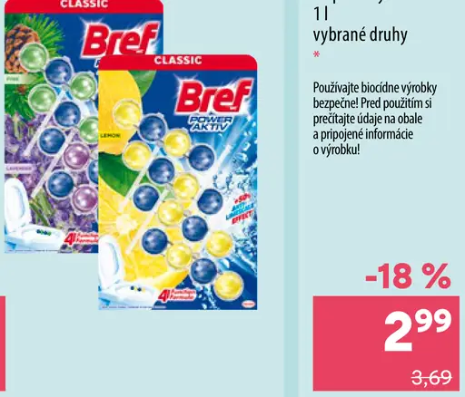 Bref Power Active WC čistič