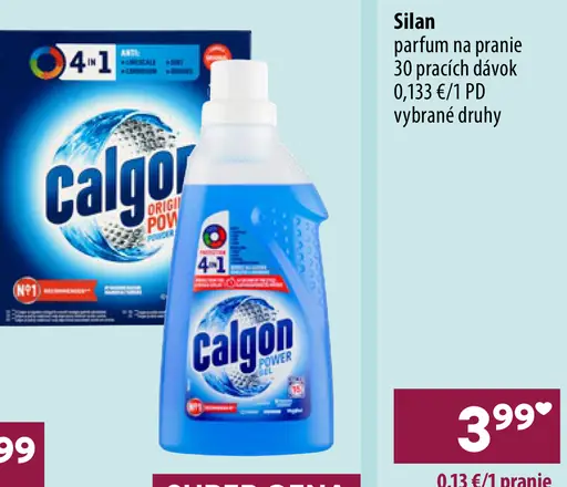 Calgon Power prostriedok na ochranu práčky, gél