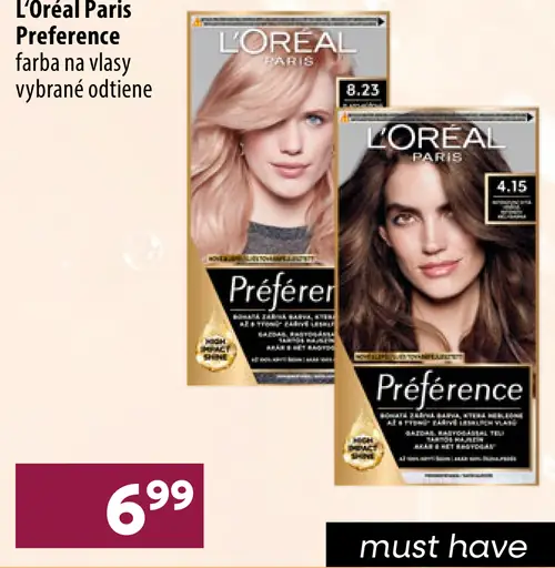 L'Oréal Paris Préférence farba na vlasy