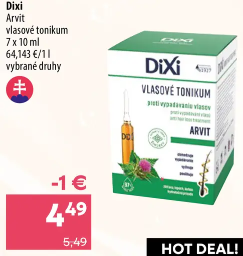 Dixi Arvit vlasové tonikum