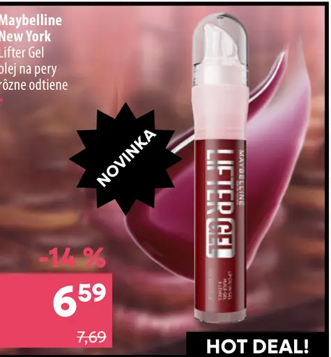 Maybelline New York Lift’er Gel olej na pery, rôzne odtiene