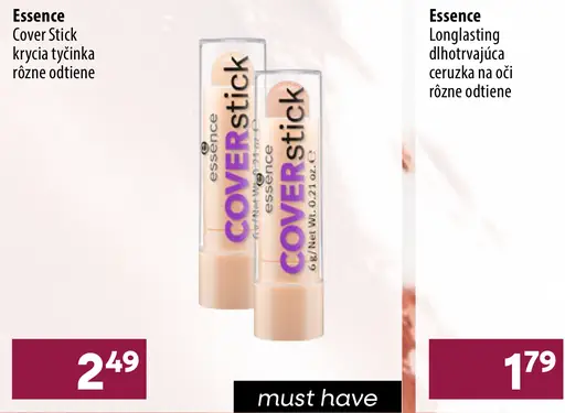 Essence Longlasting dlhotrvajúca ceruzka na oči, rôzne odtiene