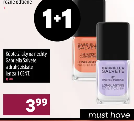 Gabriella Salvete Longlasting dlhotrvajúci lak na nechty