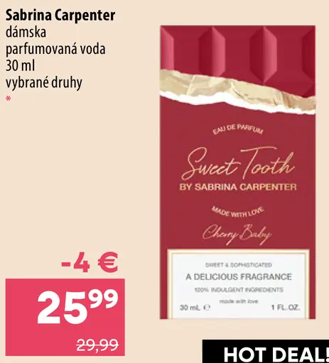 Sabrina Carpenter Sweet Tooth dámska parfumovaná voda