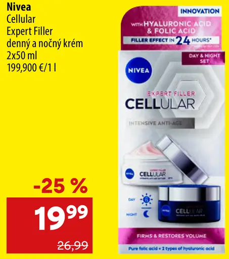 Nivea Cellular Expert Filler Nočný krém